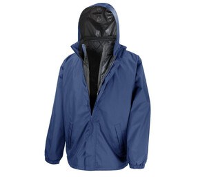 RESULT RS215X - 3-IN-1 JACKET WITH QUILTED BODYWARMER Azul marinho