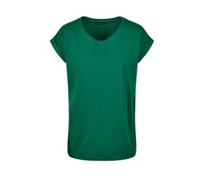 Build Your Brand BY021 - Camiseta básica gola redonda Verde floresta