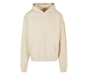 BUILD YOUR BRAND BY162 - Ultra heavy cotton box hoody Areia