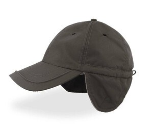 ATLANTIS HEADWEAR AT240 - Outdoor winter hat with ear flaps Cinzento escuro