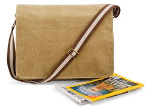 Quadra QD610 - Vintage Canvas Despatch Bag