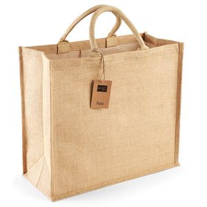 Westford Mill WM408 - Jute jumbo shopper Bolso Mujer