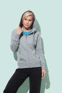 Stedman STE5710 - Sweater Hooded Zip Active for her