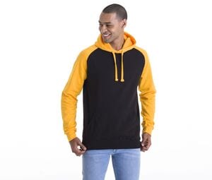 AWDIS JUST HOODS JH009 - Moletom de beisebol