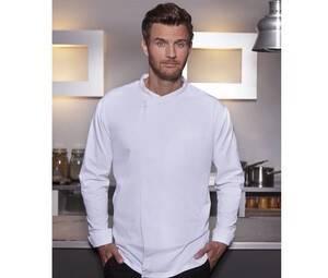 KARLOWSKY KYBJM4 - LONG SLEEVE THROW-OVER CHEF SHIRT BASIC